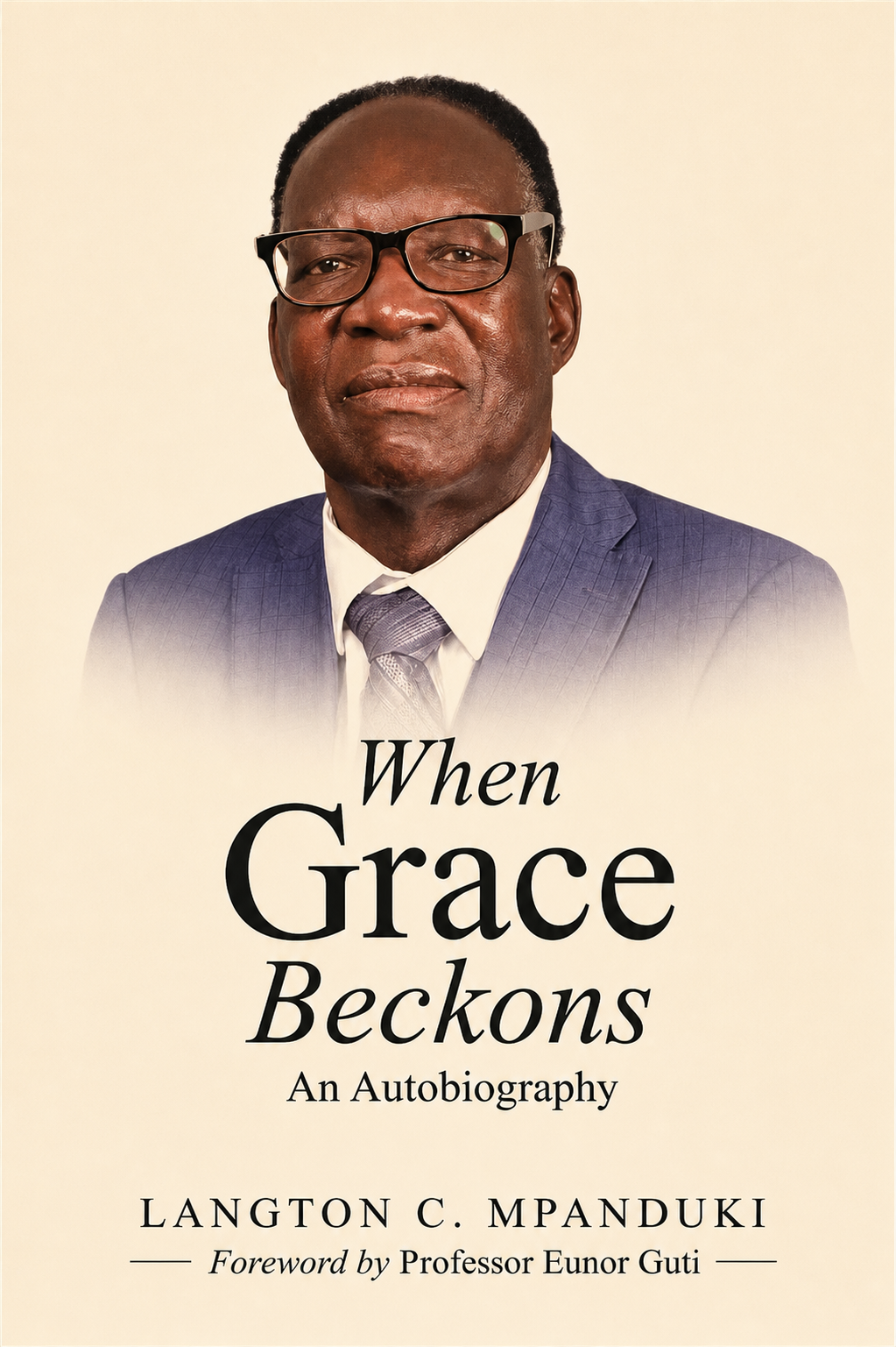 Printed front cover of When Grace Beckons
